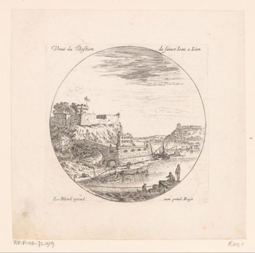 View of the bastion of Saint-Jean