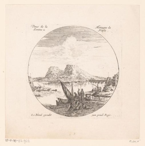 View of Mount Vesuvius