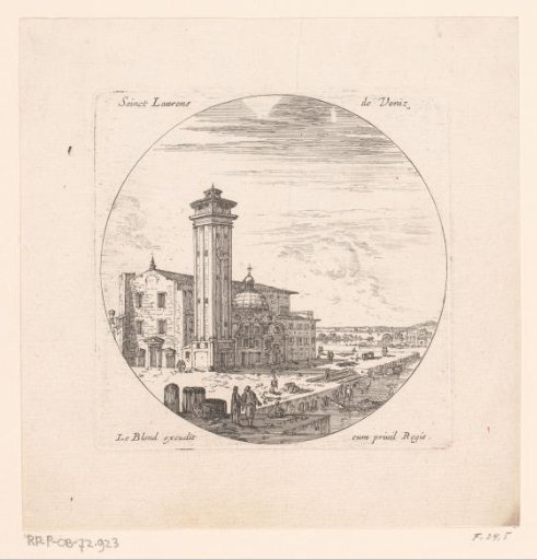 View of a church in Venice