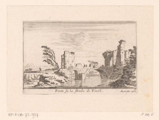 View of a bridge in Tivoli