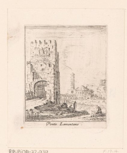 View of the Ponte Nomentano