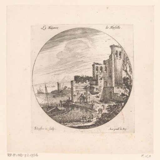 View of a harbour in Marseille