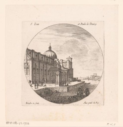 View of the Campo Santi Giovanni e Paolo
