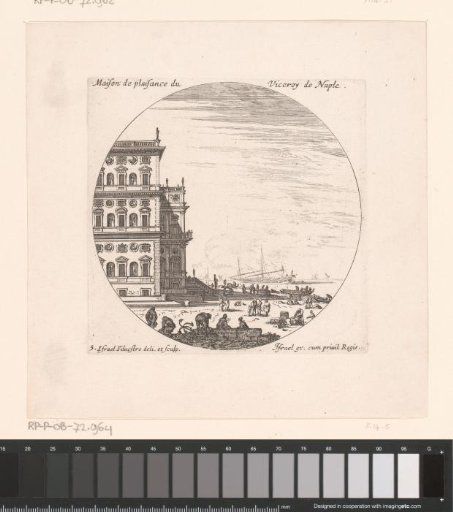 View of the house of the Viceroy of Naples