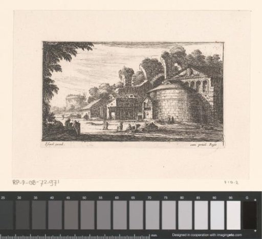 View of the Temple of Romulus and Remus
