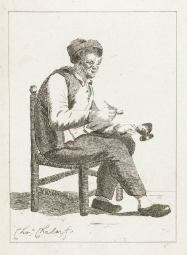 Seated pipe smoker