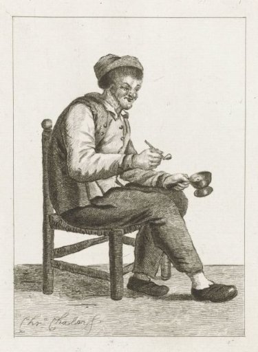 Seated pipe smoker