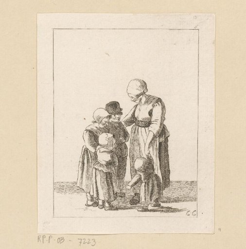 Mother with Four Children