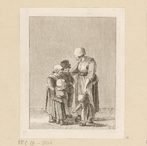 Mother with Four Children
