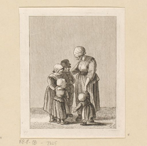 Mother with Four Children