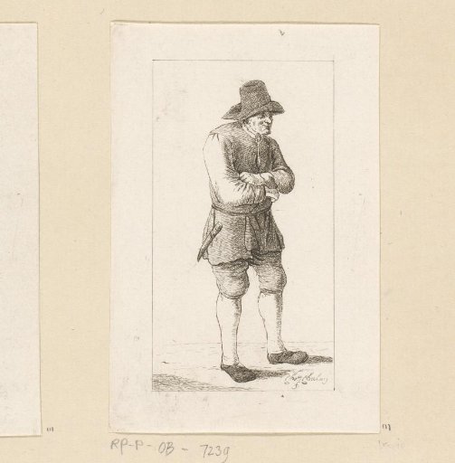Standing man with arms crossed