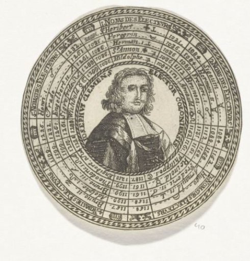 Medal with the portrait of Archbishop Joseph Clement and the names of the Electors of Cologne
