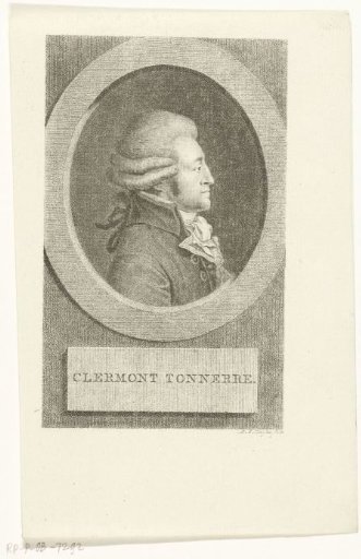 Portrait of Stanislas Marie Adélaïde, Count of Clermont-Tonnerre