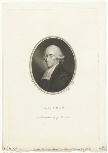 Portrait of Hendrik Constantijn Cras