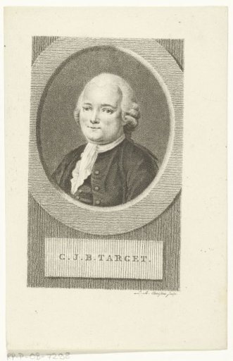 Portrait of Guy-Jean-Baptiste Target