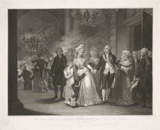 Louis XVI is separated from his family