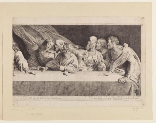 The Last Supper (Right Half)