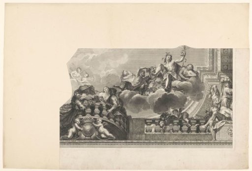 Ceiling Painting with a Council of Gods (Plate 3)