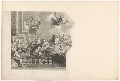 Ceiling Painting with a Council of Gods (Plate 4)