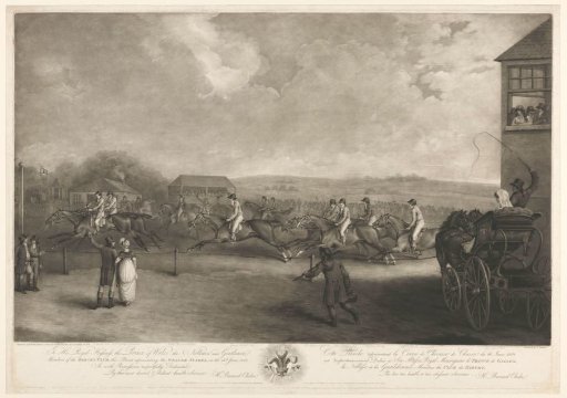 Horse Racing at the Welter Stakes on June 16, 1801