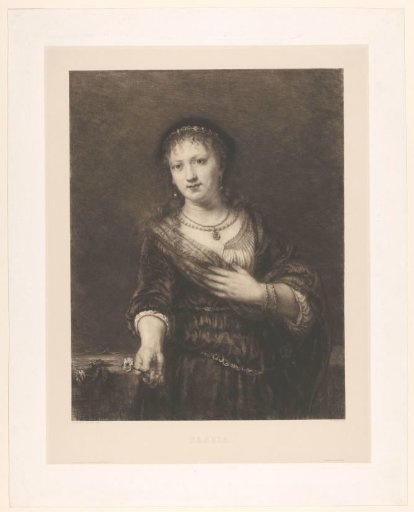 Portrait of Saskia van Uylenburgh
