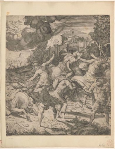 The Conversion of Paul (Right Sheet)