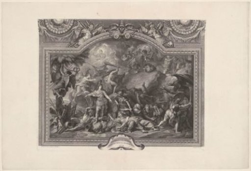 Allegory on the second conquest of Franche-Comté