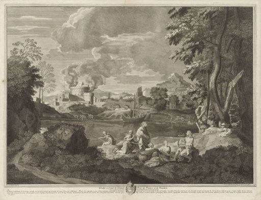 Landscape with the Musical Orpheus and Eurydice, Who is Bitten by a Snake