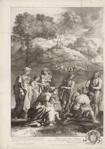 John the Baptist at the Jordan (Left Sheet)