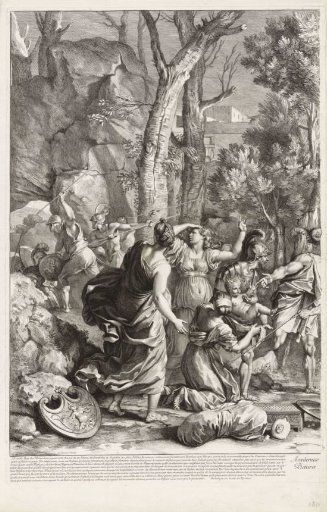 The Young Pyrrhus Rescued (Left Sheet)
