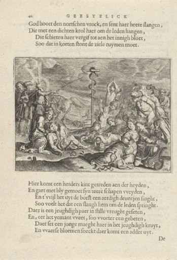 Moses Shows the Brazen Serpent