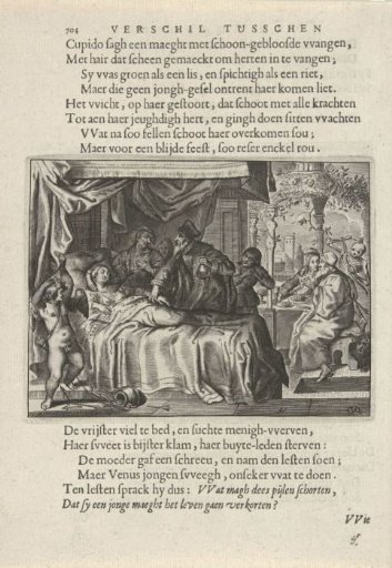 Cupid and a Dying Maiden