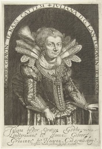 Portrait of Juliana, Countess of Nassau-Siegen