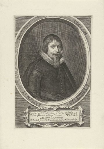 Portrait of Leonardus Fodinaeus
