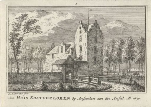 View of Huis Kostverloren, 1630