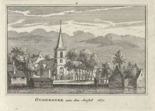 View of Ouderkerk aan de Amstel