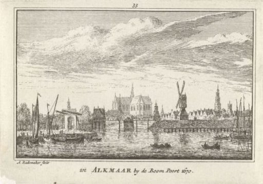 View of Alkmaar, 1670