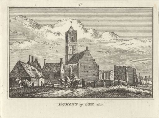 View of Egmond aan Zee, 1620