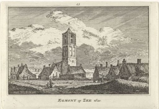 View of Egmond aan Zee, 1620
