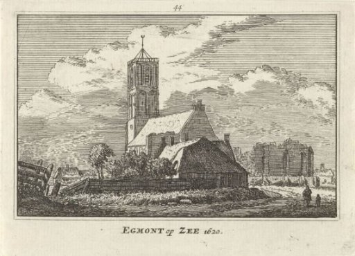 View of Egmond aan Zee, 1620
