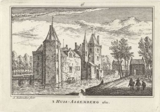 View of Assumburg Castle, 1611