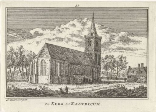 View of the Village Church at Castricum