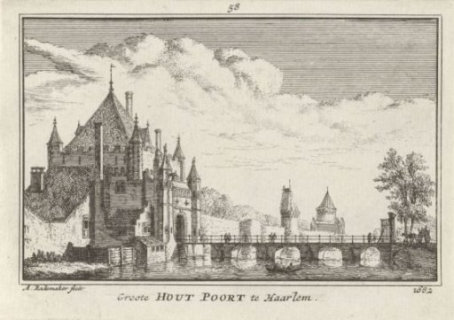 Grote Houtpoort at Haarlem