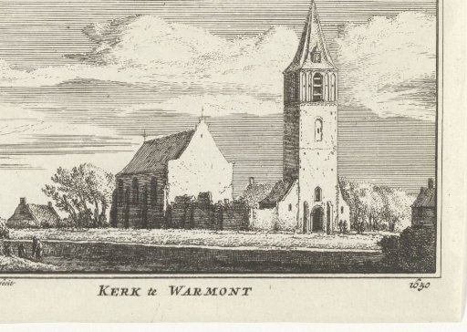 View of the Church in Warmond, 1650