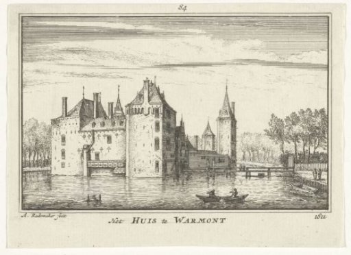 View of Huis Warmond, 1611