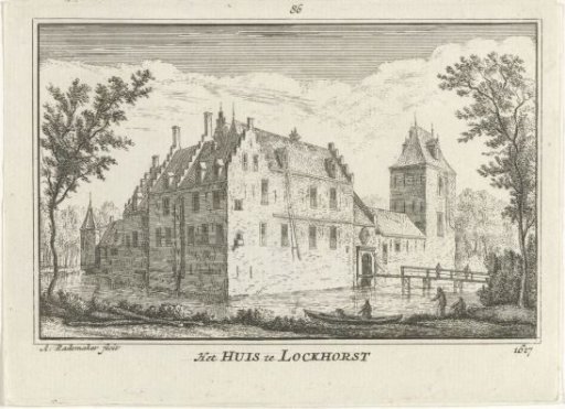 View of Kasteel Lockhorst, 1617