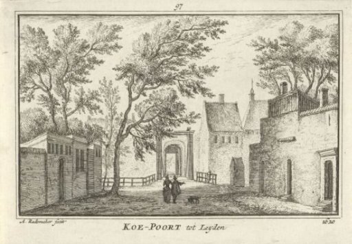 View of the Koepoort in Leiden, 1620
