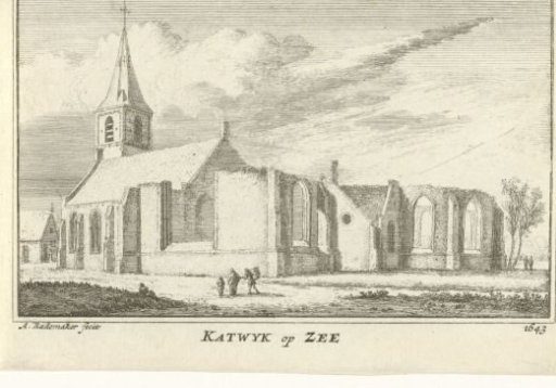 View of the Church at Katwijk aan Zee, 1643