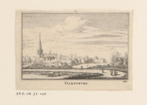 View of Valkenburg, 1610