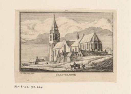 View of the Church at Scheveningen, 1630